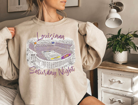 Louisiana Saturday Night Shirt – 812 Hickory