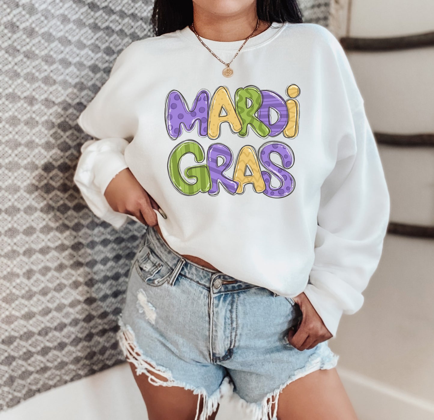 Mardi Gras Sweatshirt