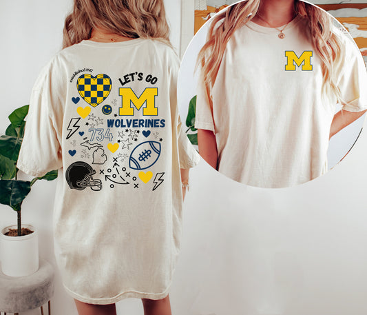 Wolverines Game Day Shirt