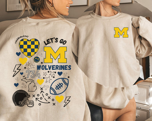 Wolverines Game Day Sweatshirt