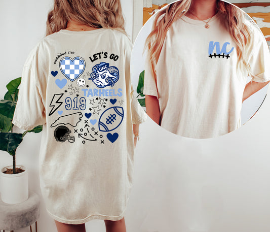 NC Tar Heels Game Day Shirt