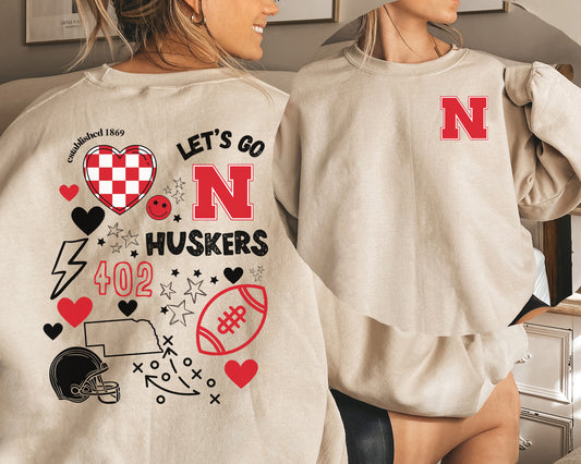Huskers Game Day Sweatshirt