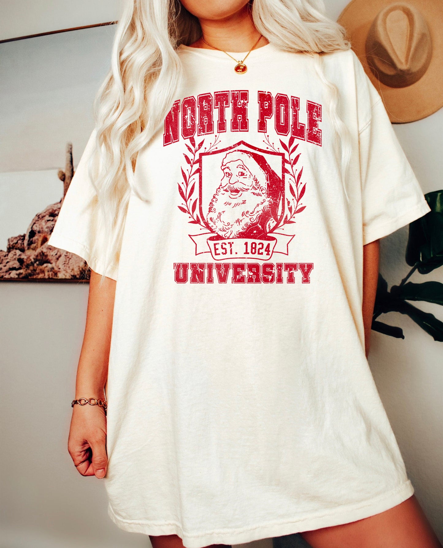 North Pole University Shirt