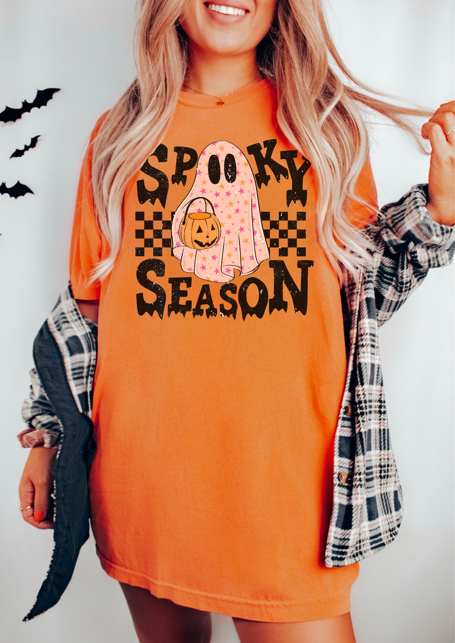 Spooky Season Retro Ghost Shirt