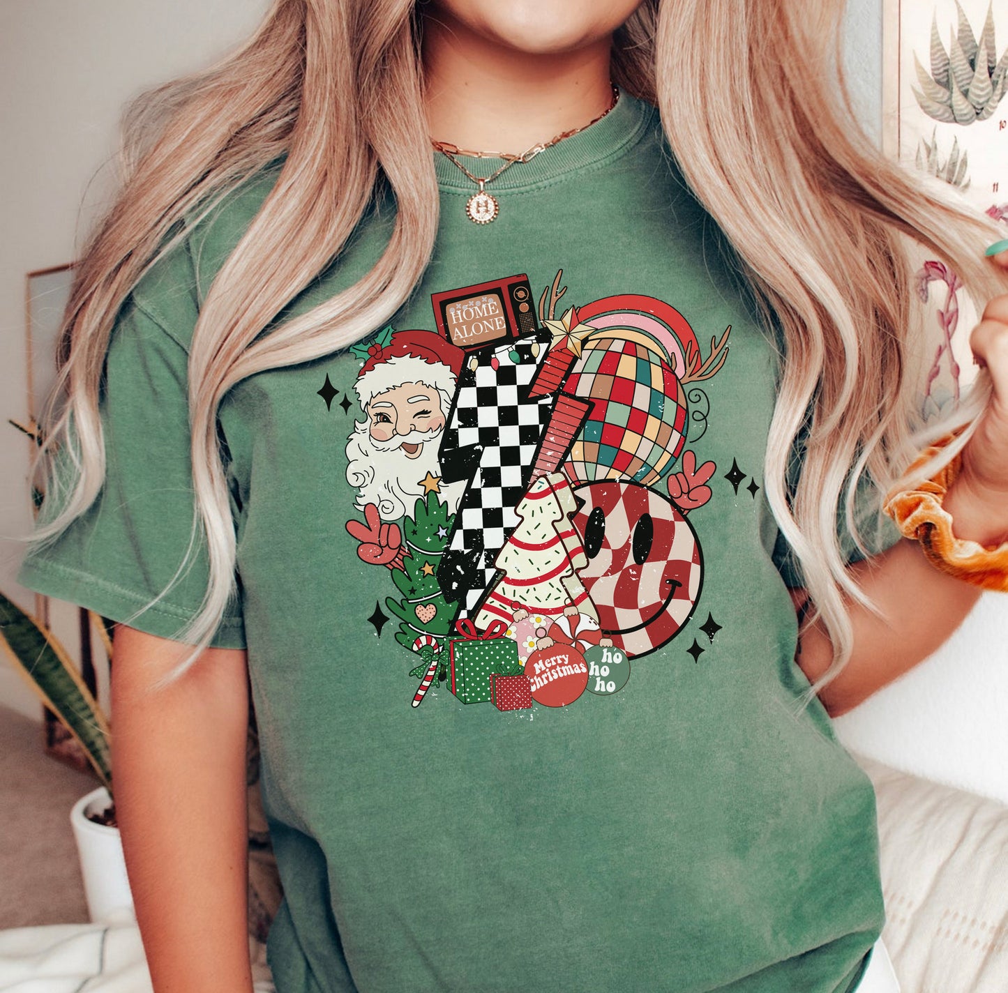 Christmas Collage Shirt
