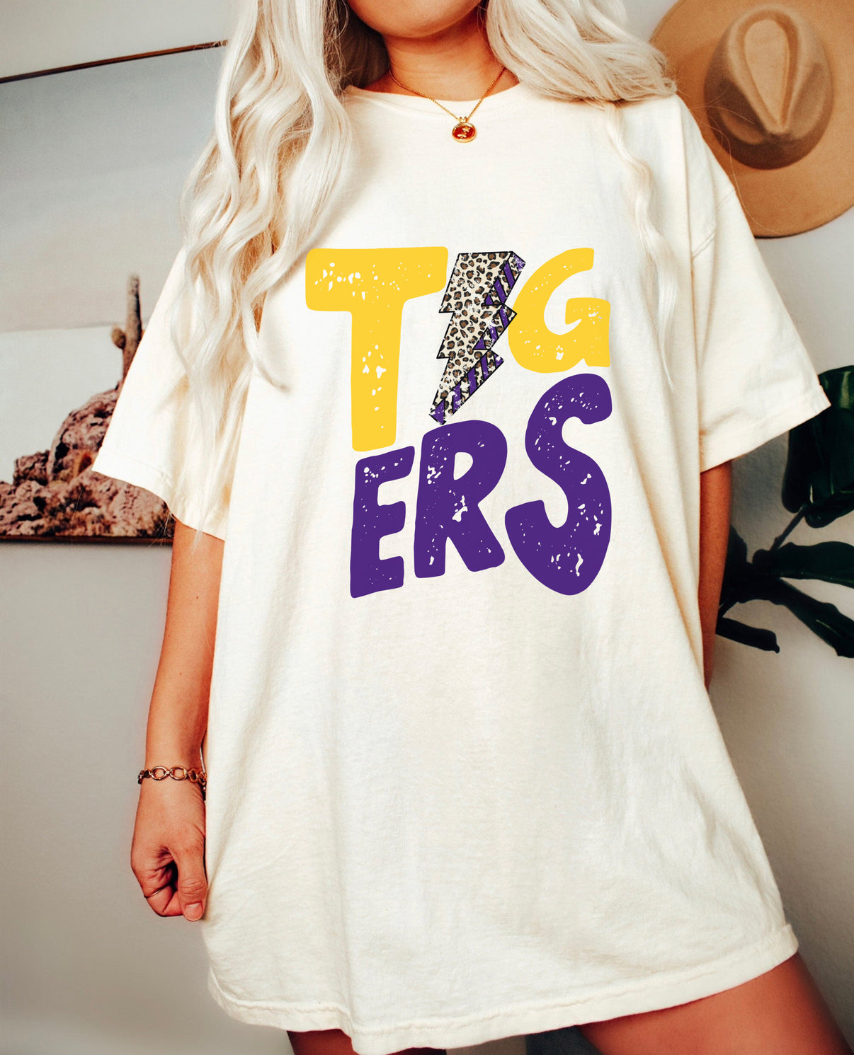 Tigers Lightning Bolt Shirt – 812 Hickory