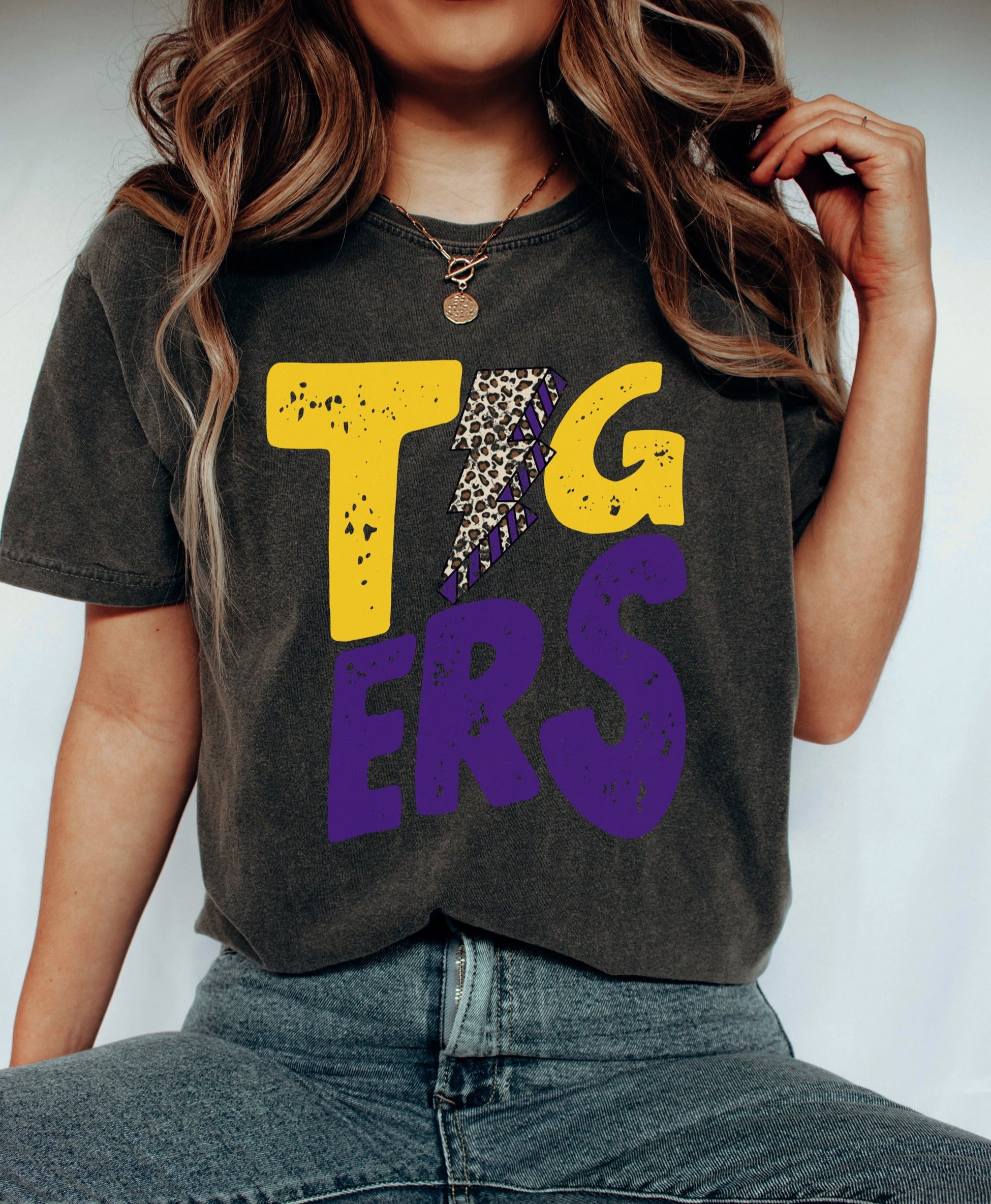 Tigers Lightning Bolt Shirt – 812 Hickory