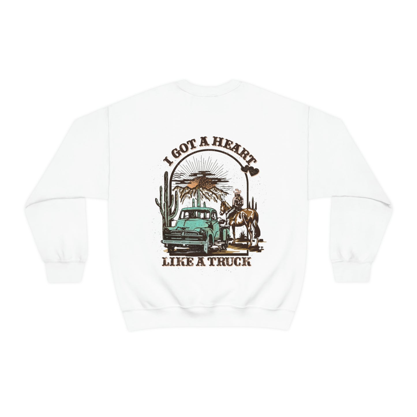 Heart Like A Truck Sweatshirt