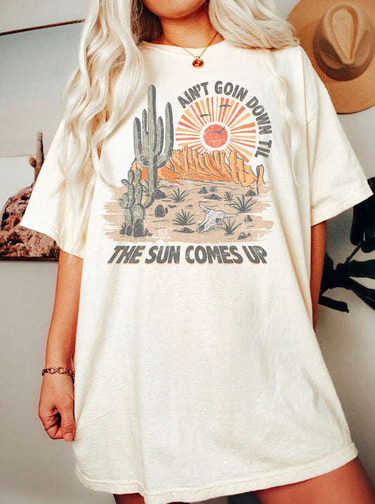 Aint Going Down Til The Sun Comes Up Shirt