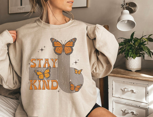 Be Kind Butterfly Sweatshirt