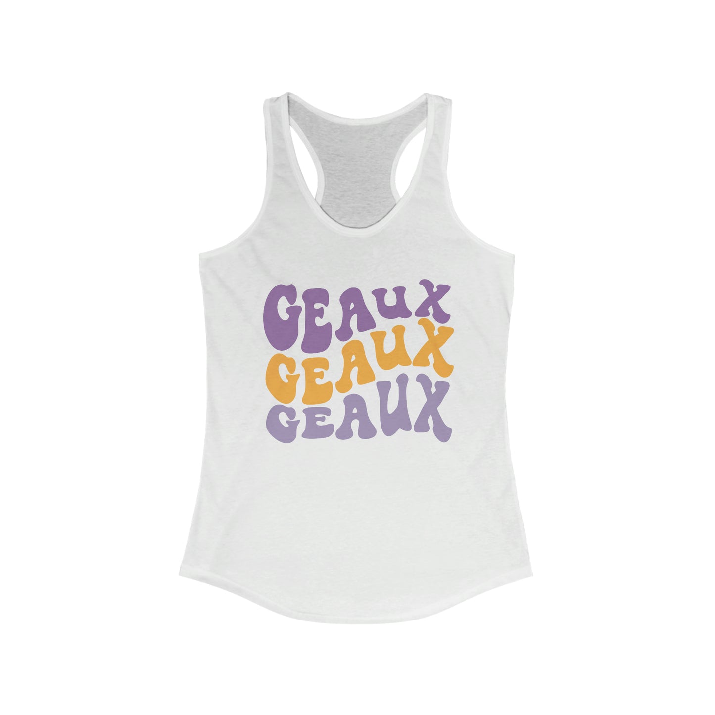 Geaux Tigers Racerback Tank Shirt