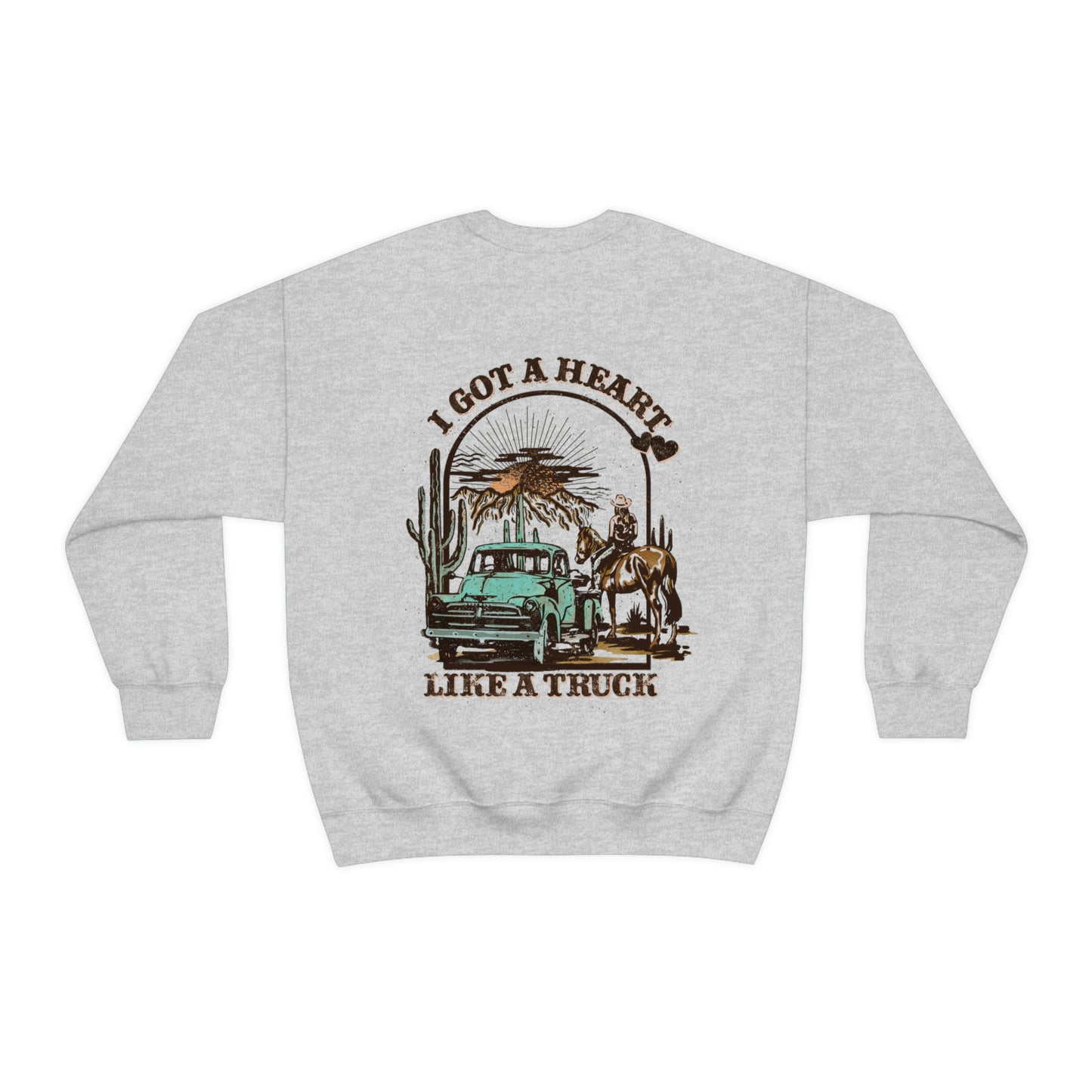 Heart Like A Truck Sweatshirt