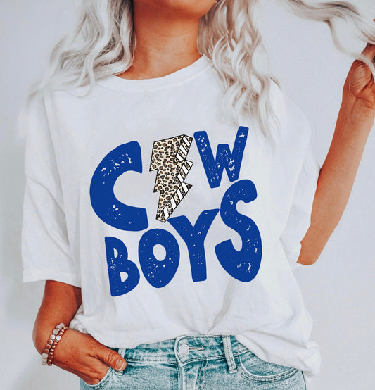 Cowboys Lightning Bolt Shirt