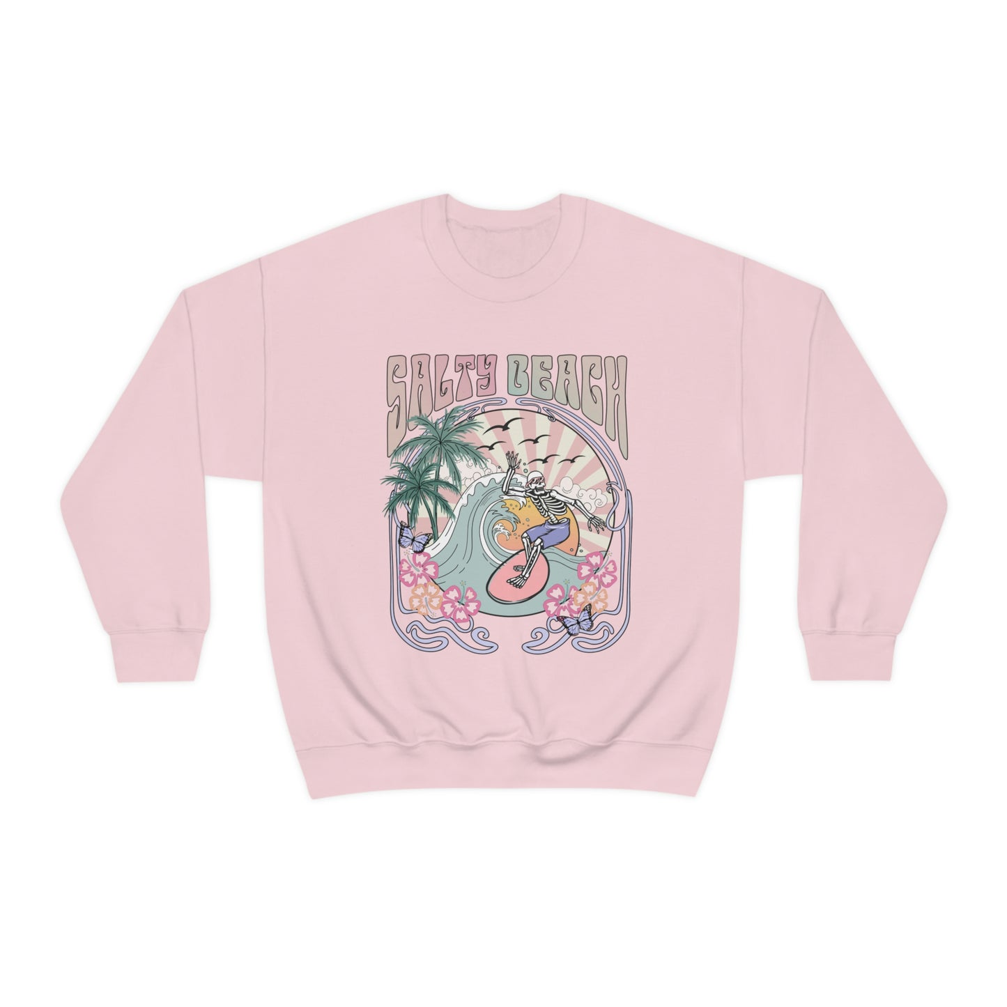 Salty Sweatshirt, Beach Sweatshirt