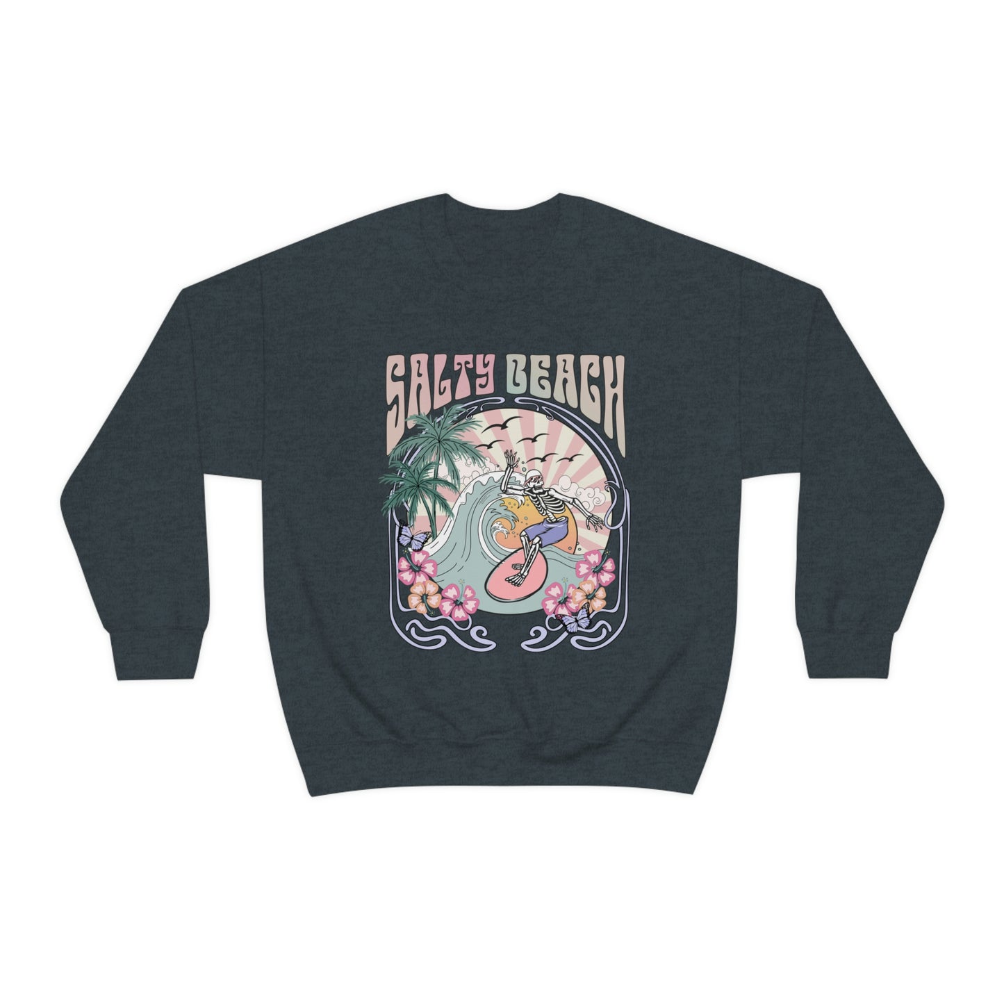 Salty Sweatshirt, Beach Sweatshirt